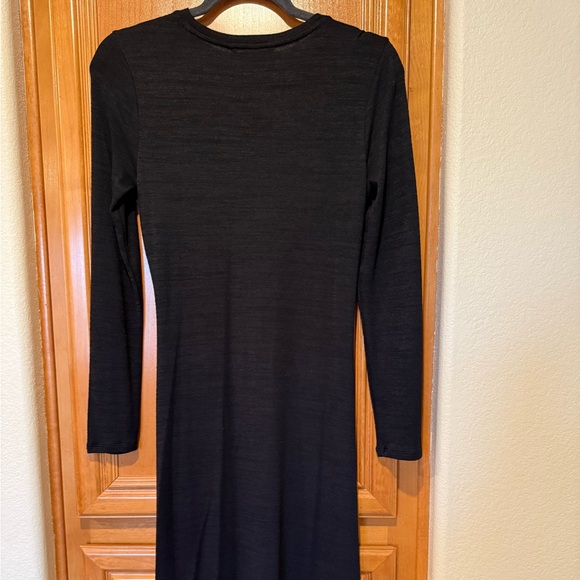 Banana Republic Black Long Sleeve Dress - Picture 3 of 8
